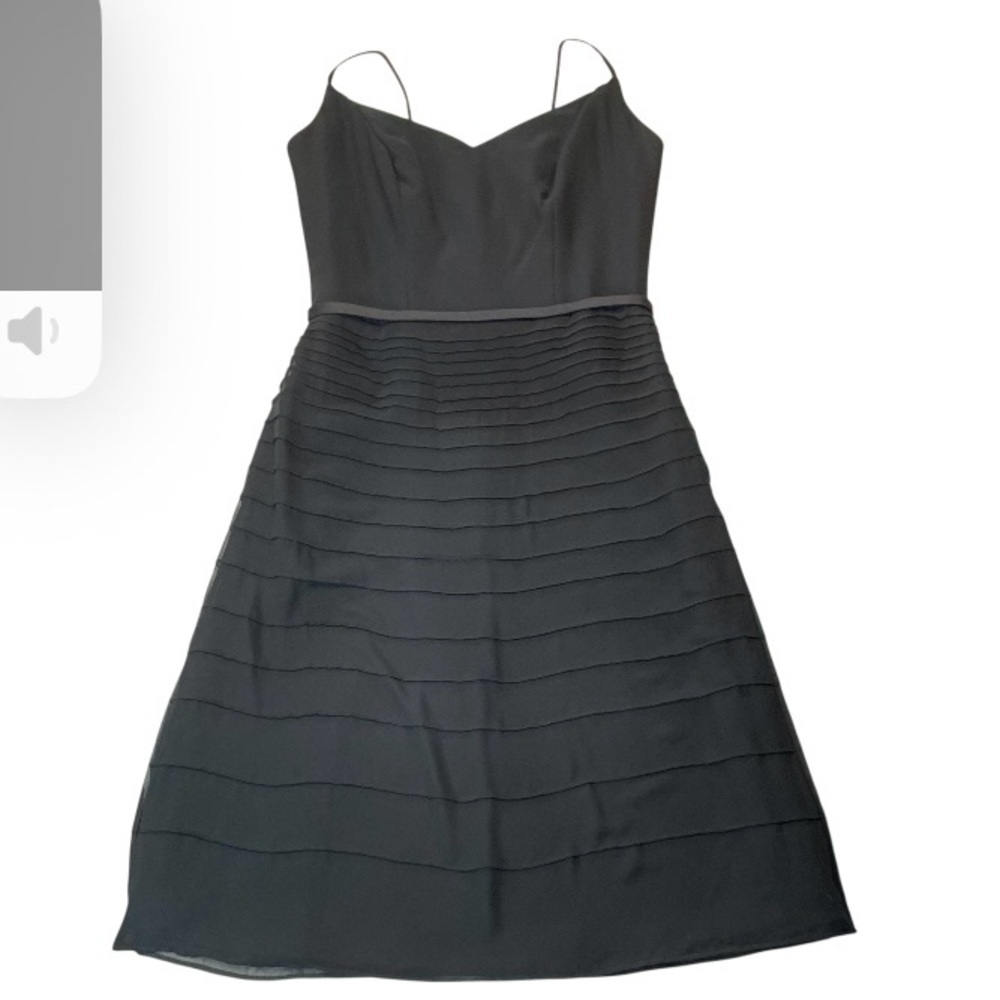 B2  Black Cocktail Dress Sz 12